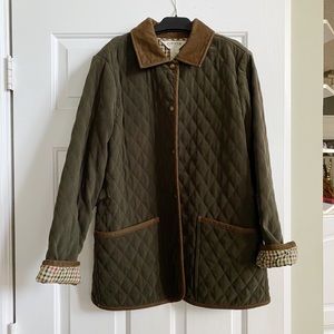Orvis oversized quilted jacket